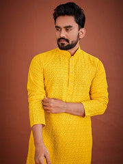 LAKHNAWI WORK KURTA FOR MEN'S