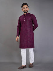 LAKHNAWI WORK KURTA FOR MEN'S