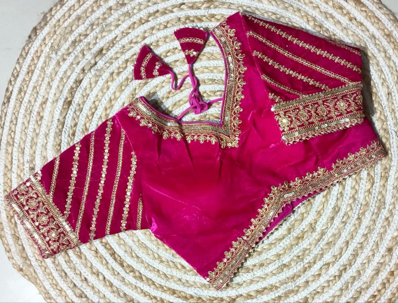 Embroidered Blouse by Glamour Kurti