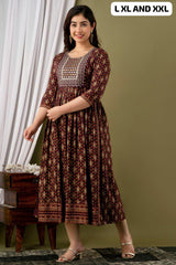 REYON COTTON KURTI