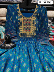 REYON COTTON KURTI