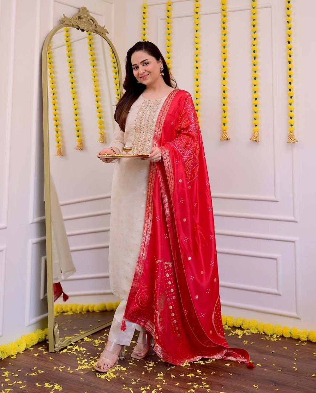 Kurti pent Duppta sets