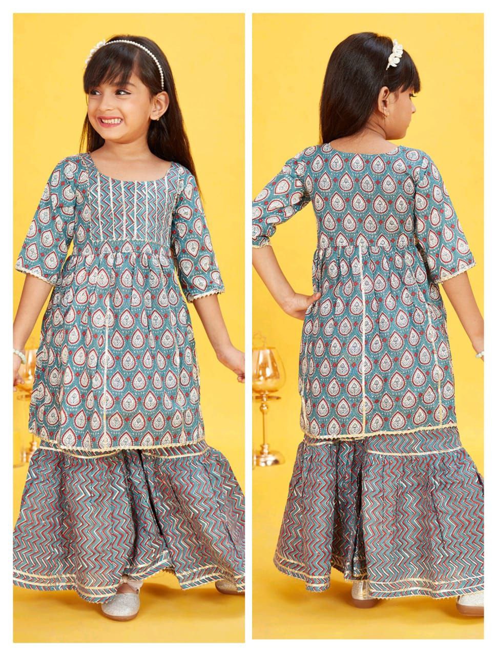 Baby Kids Kurta With Dhoti Pent