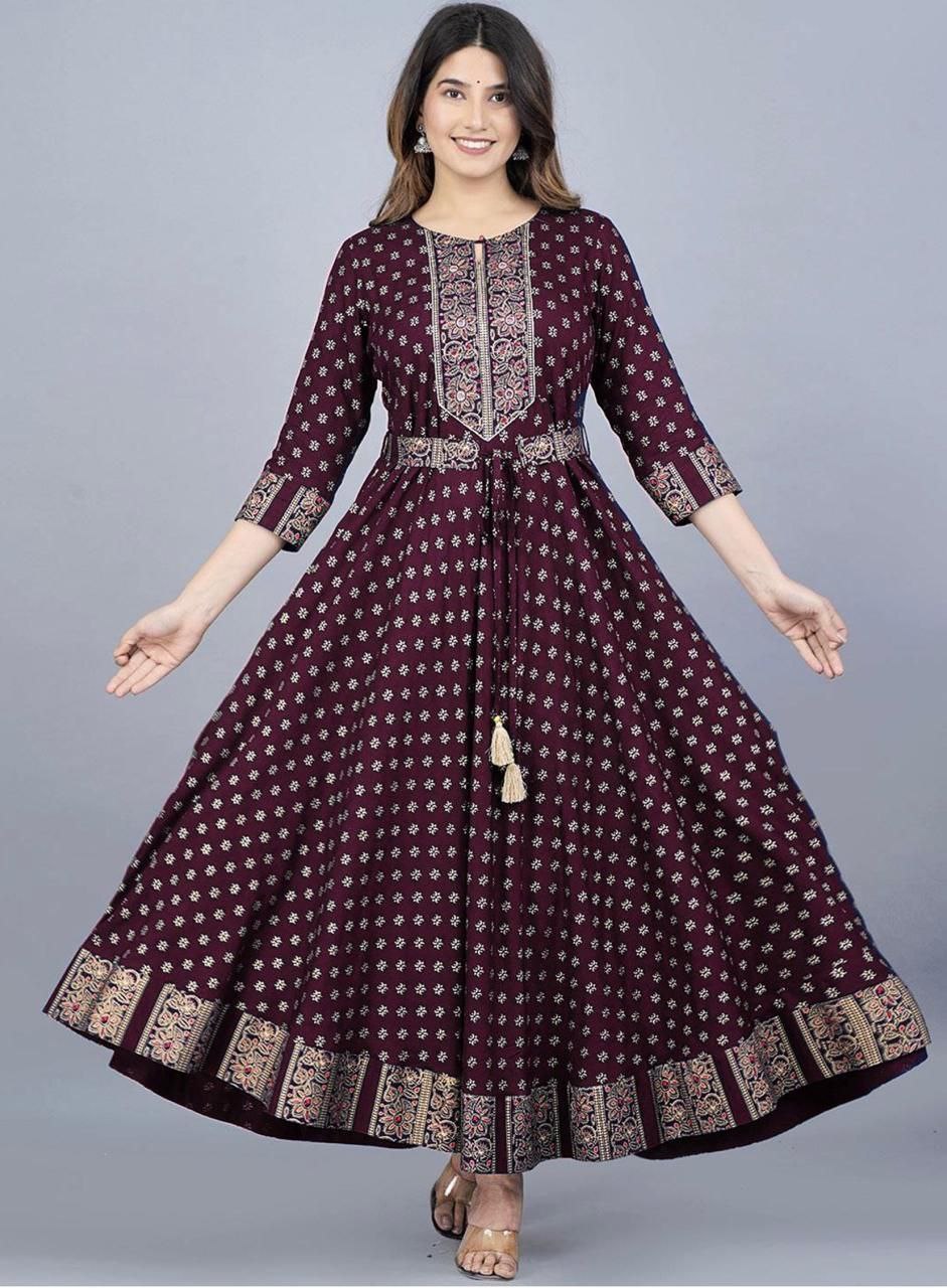 Reyon beautiful gown