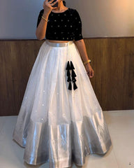 ORGANZA LEHENGA