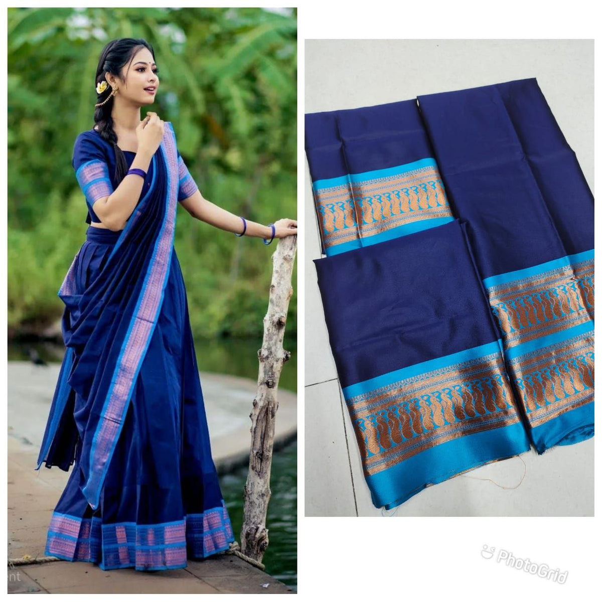 Kanji Varam Silk Zari lehenga