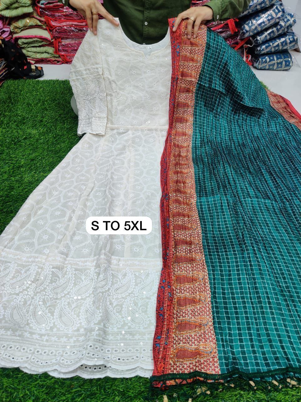 Anarkali  Gown