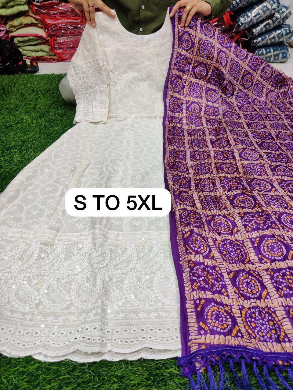 Anarkali  Gown