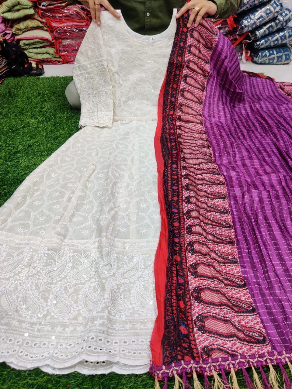 Anarkali  Gown