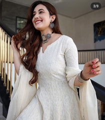 Anarkali  Gown