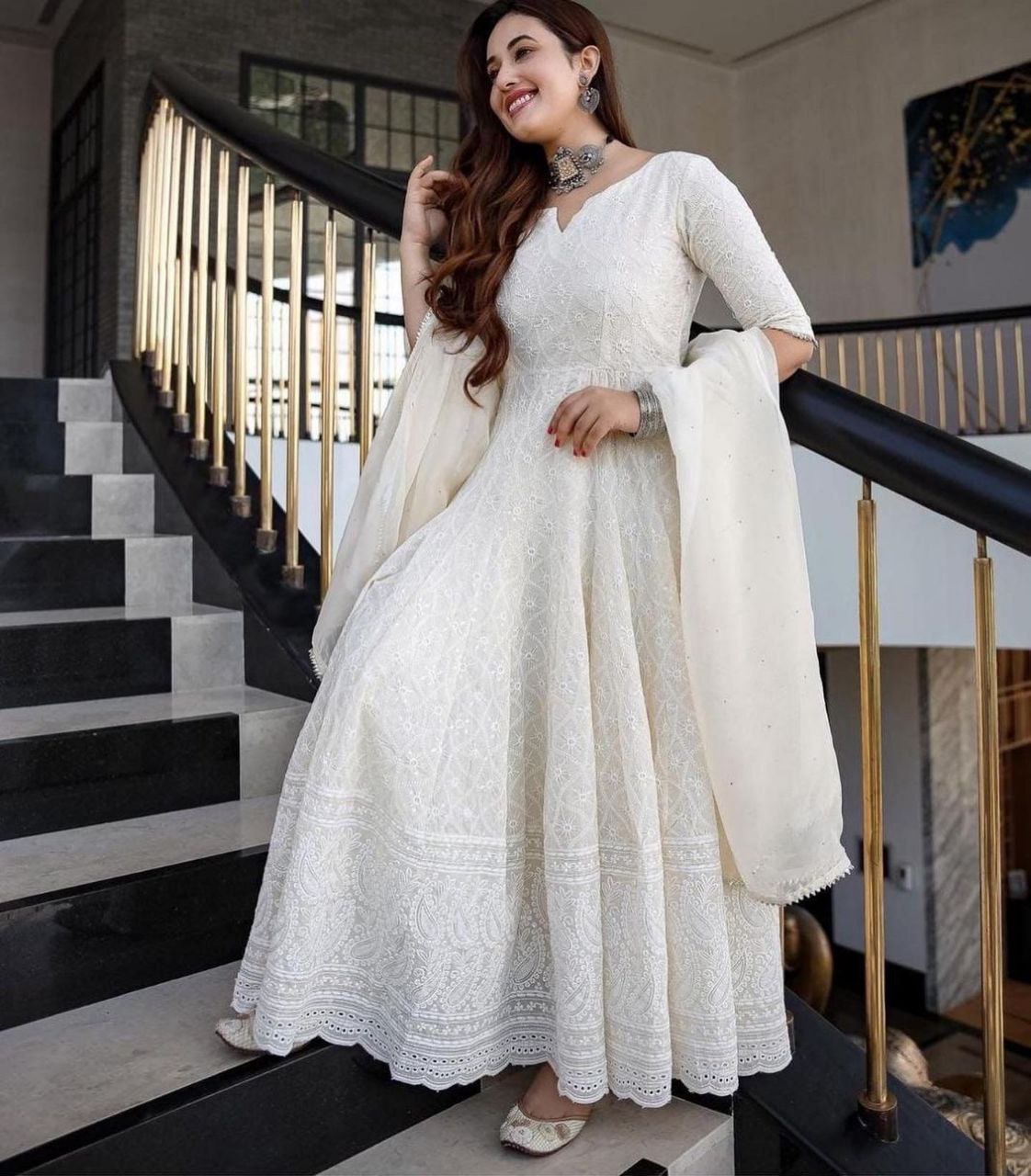 Anarkali  Gown