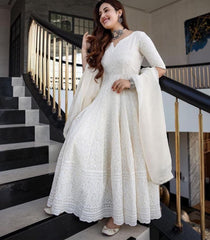 Anarkali  Gown