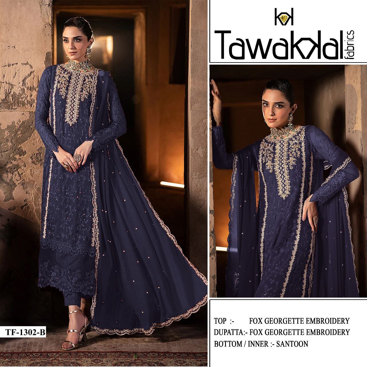 GEORGETTE Embroidery SUIT