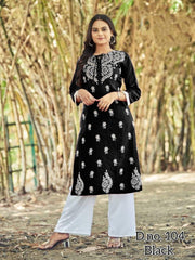 Designer kurti plazo set