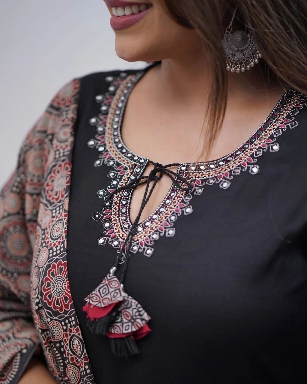 PURE VISCOSE CHANDERI KURTA SET