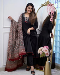 PURE VISCOSE CHANDERI KURTA SET