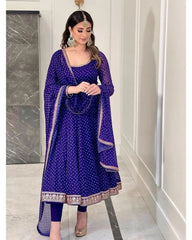 ANARKALI GOWN& DUPATTA SET