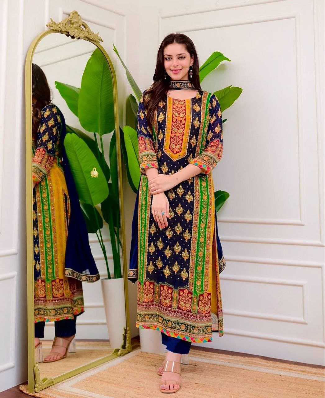 Ivory Pakistani Suit