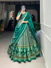Floral Print lehenga