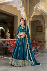 Vichitra Silk lehenga Choli