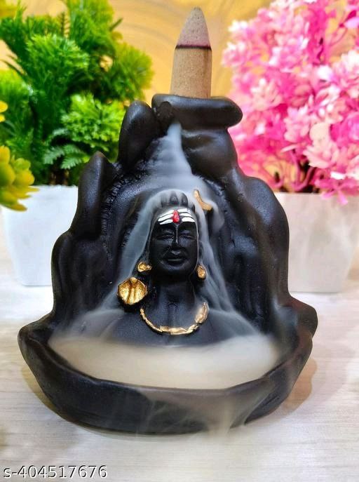 Lord Shiva &amp; Adiyogi Mahadev Black Rubber Keychain &amp; Keyring