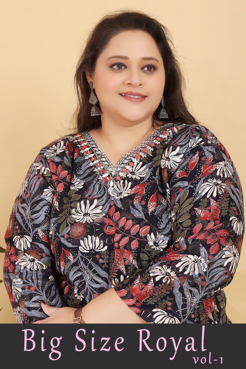 Premium Riyon Handwork Kurti Pant Dupatta Set | Plus Size 7XL–10XL | Partywear & Casual Wear Women Outfit