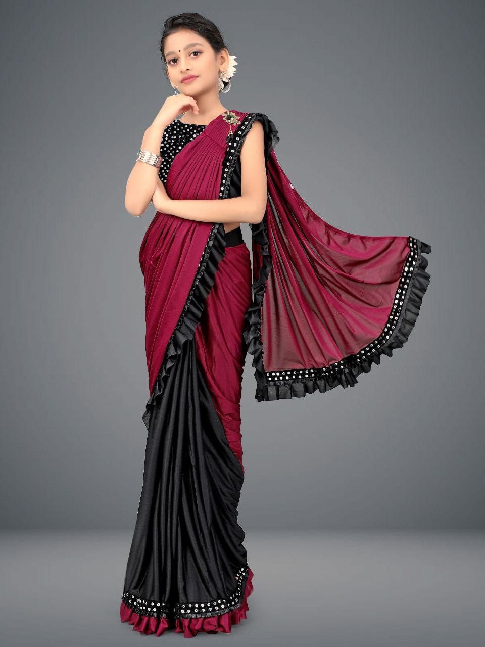 Baby Kids Delta Saree