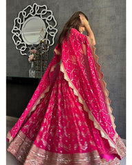 Designer party wear sequence embroidery work lehenga choli